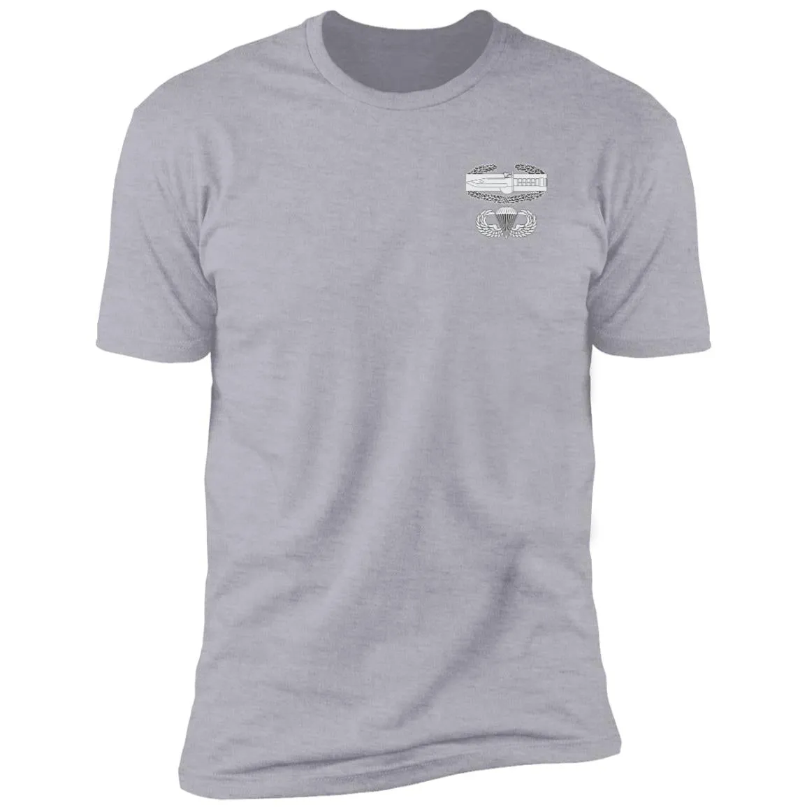 Combat Action Badge Airborne Premium Short Sleeve T-Shirt