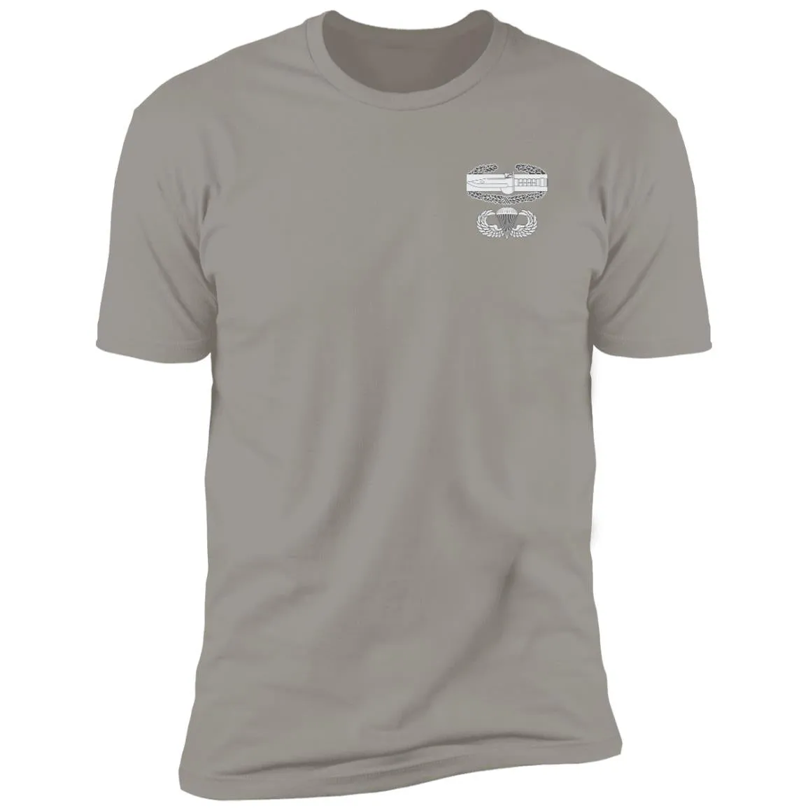 Combat Action Badge Airborne Premium Short Sleeve T-Shirt