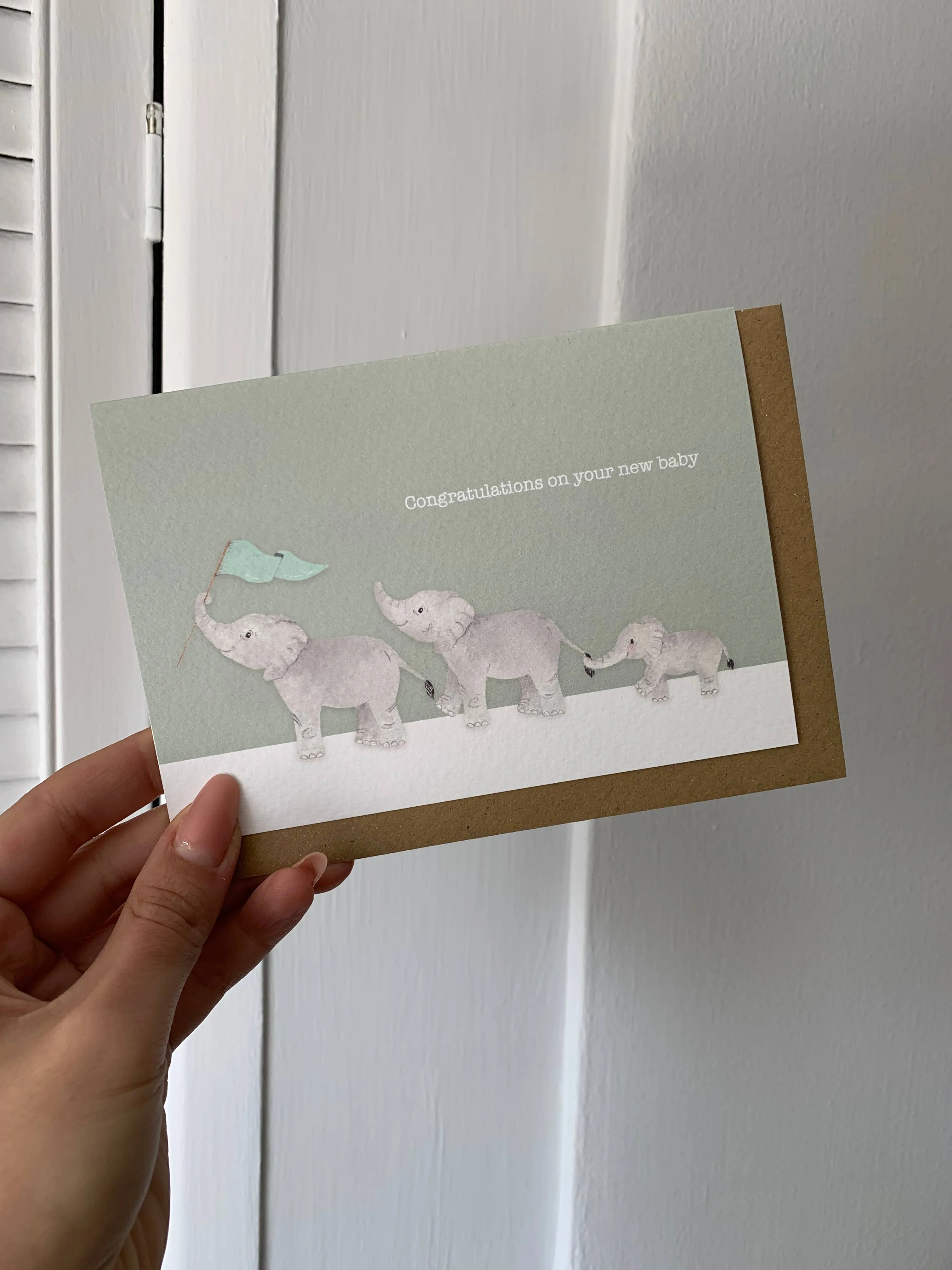 Congratulations on Your New Baby Card - Little Roglets