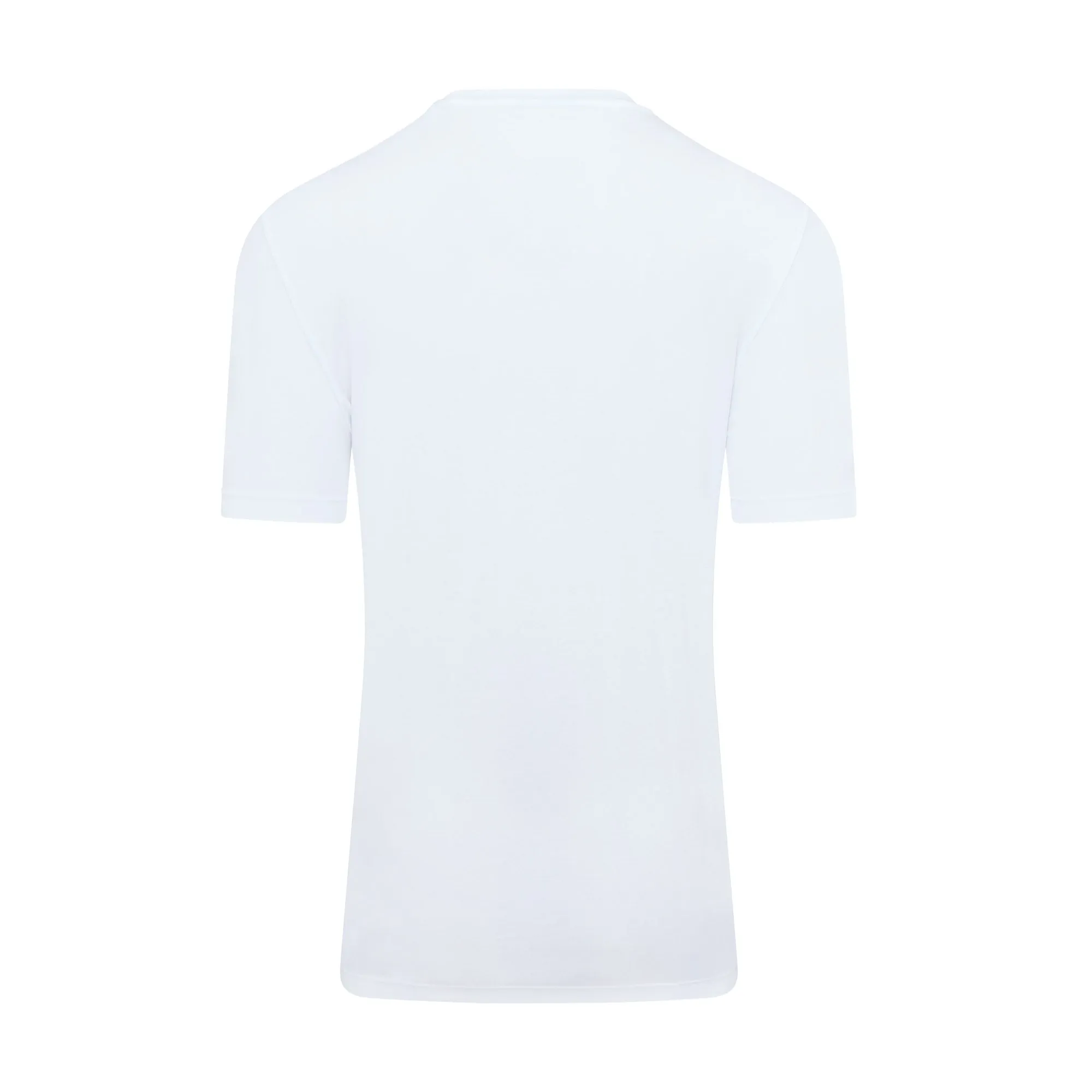 Corneliani Still Print Short Sleeve T-shirt (White)