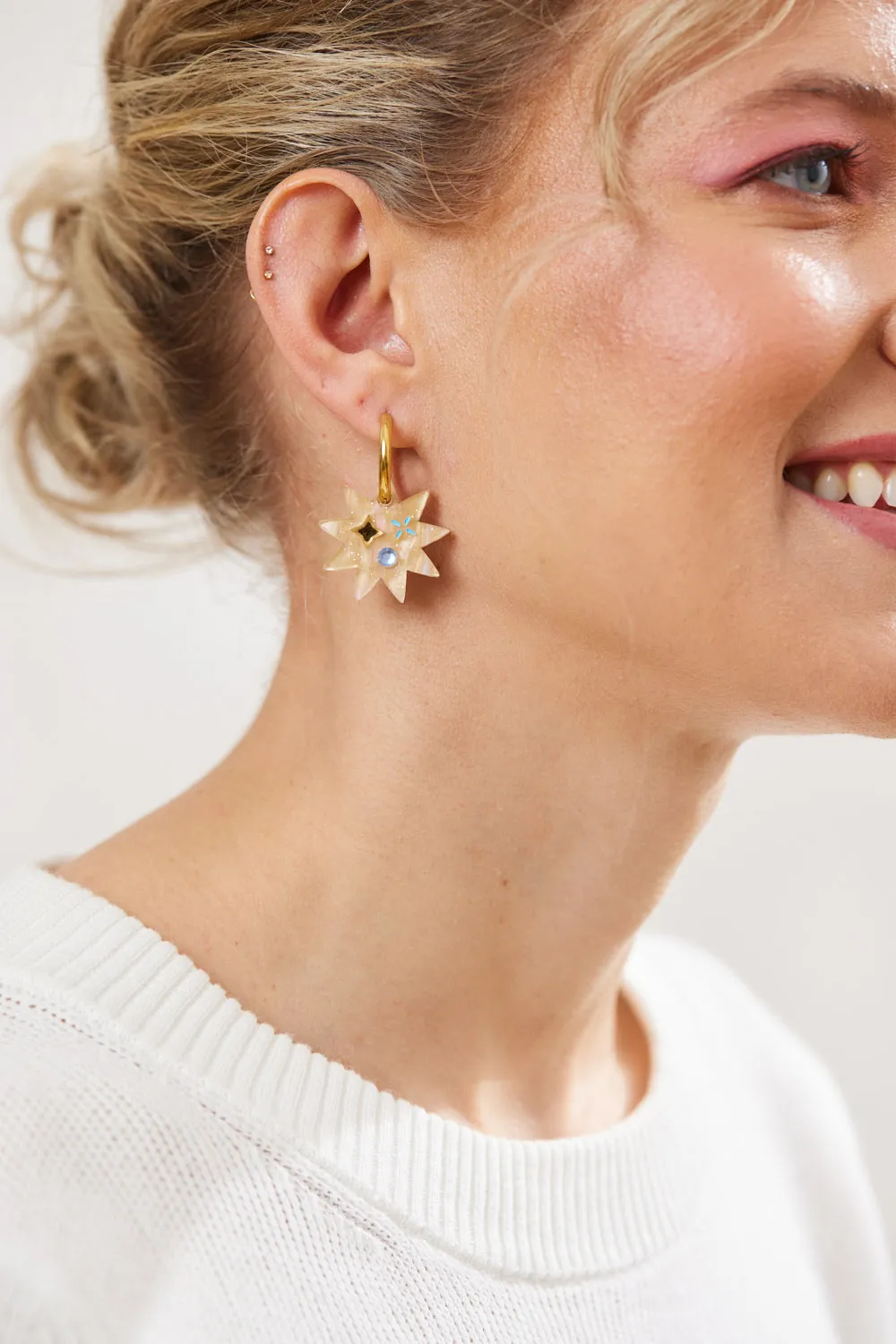 Day Night Earrings - Gold