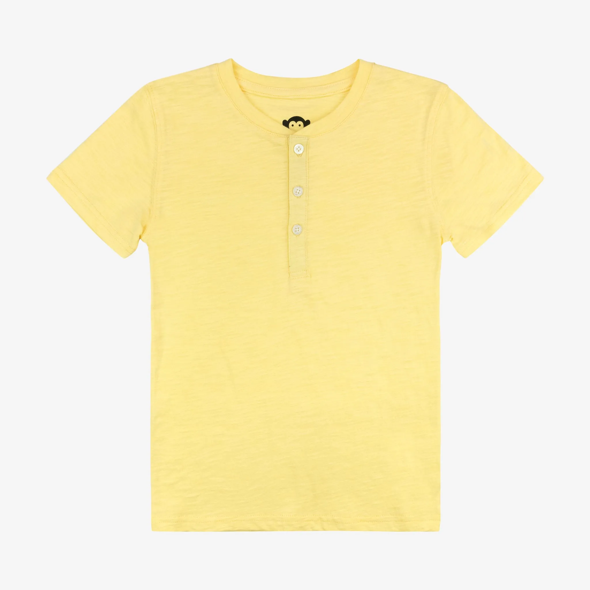 Day Party Henley | Pale Yellow