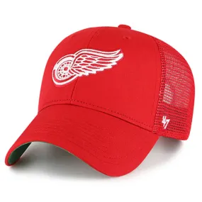 Detroit Red Wings MVP Snapback Trucker Cap by 47 Brand