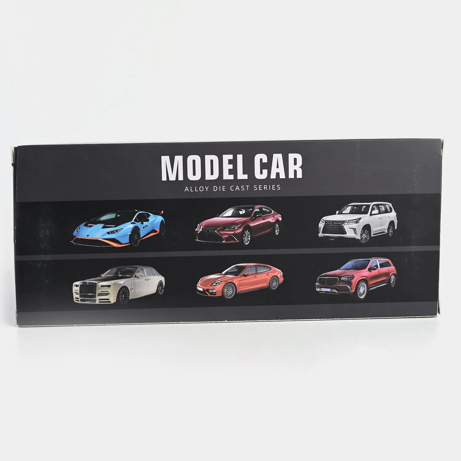 DIE-CAST MODEL PULLBACK CAR WITH LIGHT MUSIC