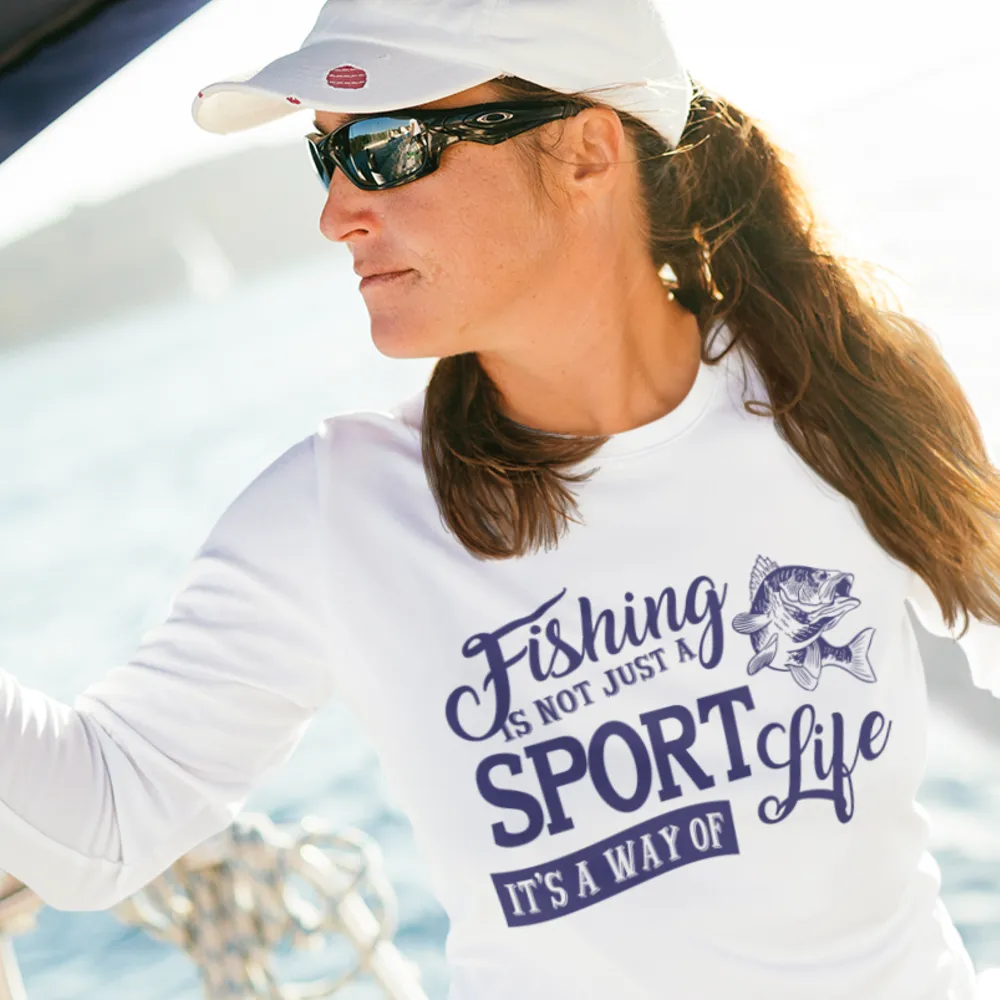 Fishing is not just a sport, it's a way of life, Fishing Humour T-shirt