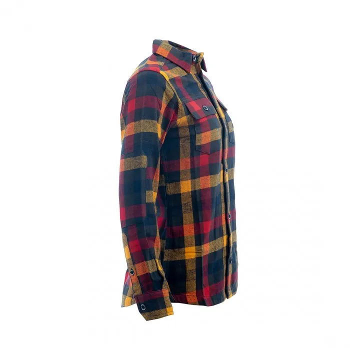 Flannel Insulated shirt Lady (Navy)