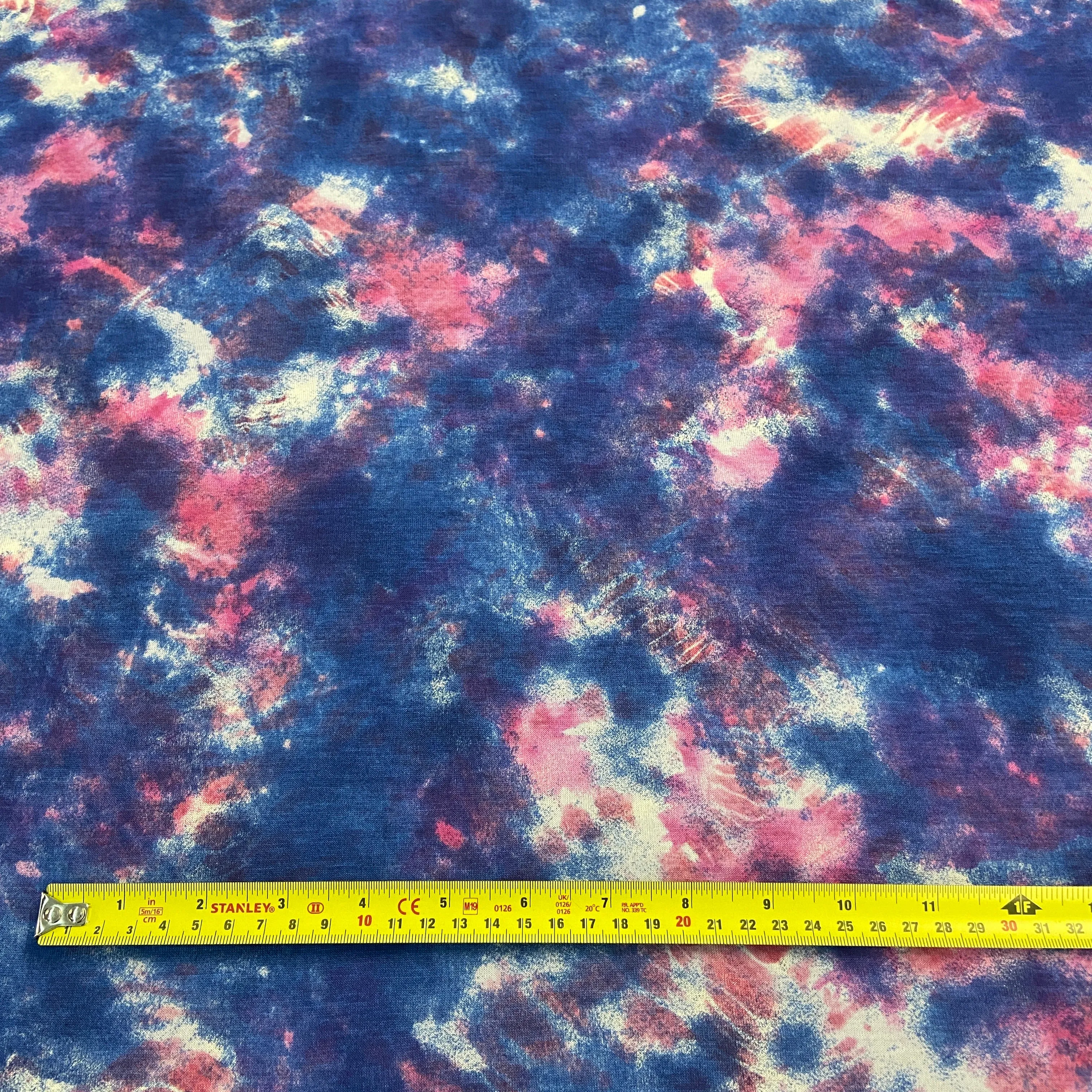 FS676 Blue Tie Dye