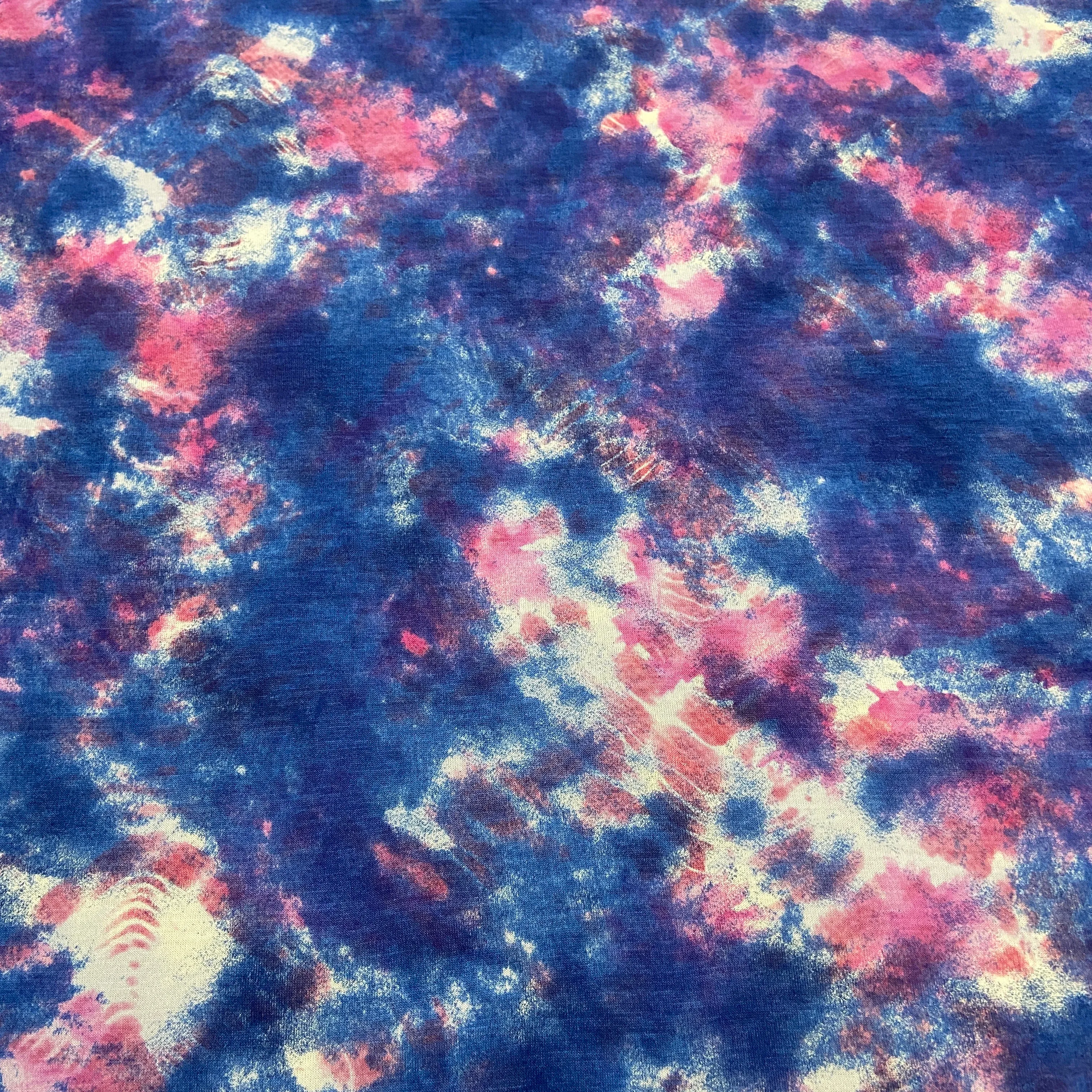 FS676 Blue Tie Dye