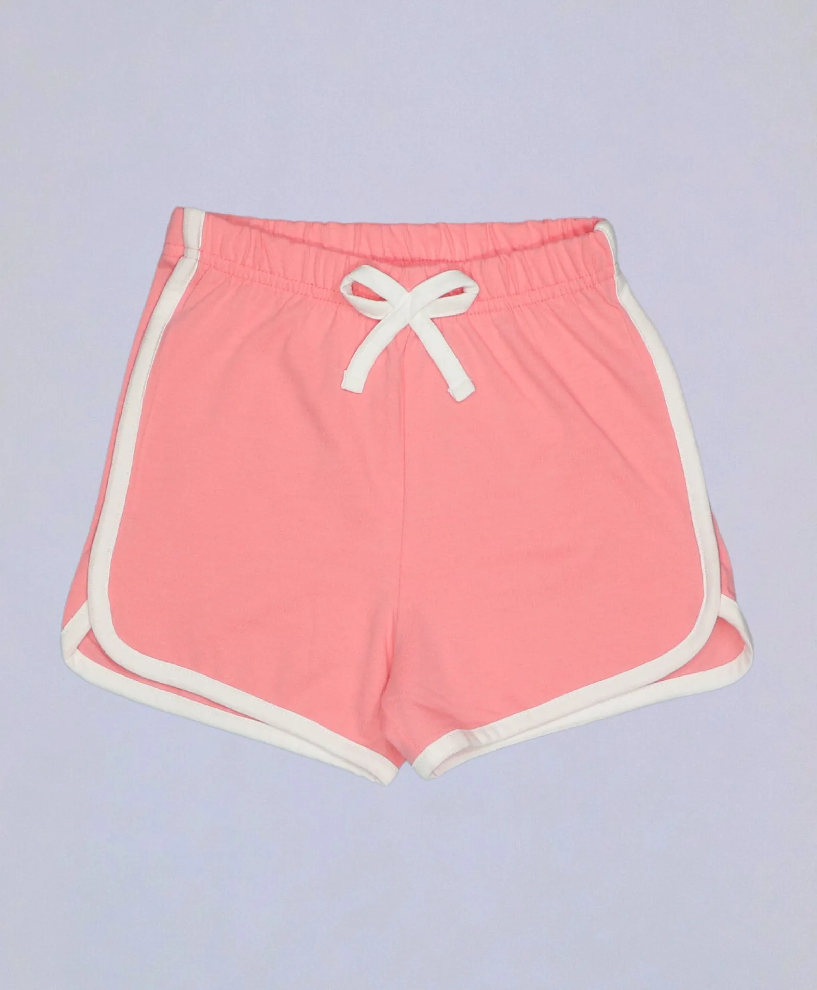 Girls Black & Pink Binding Shorts - Pack of 2