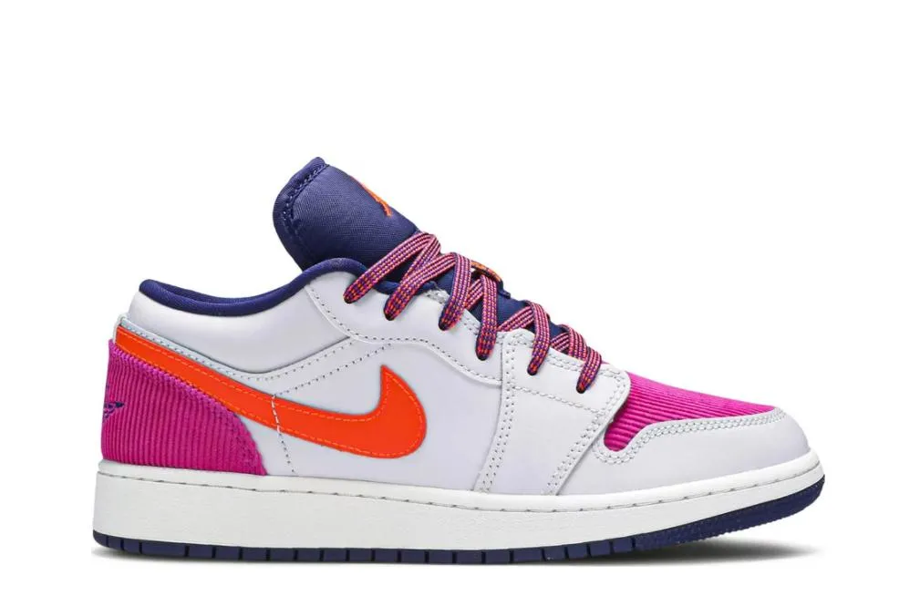 (GS) Air Jordan 1 Low 'Pink Corduroy' (2020) 554723-502