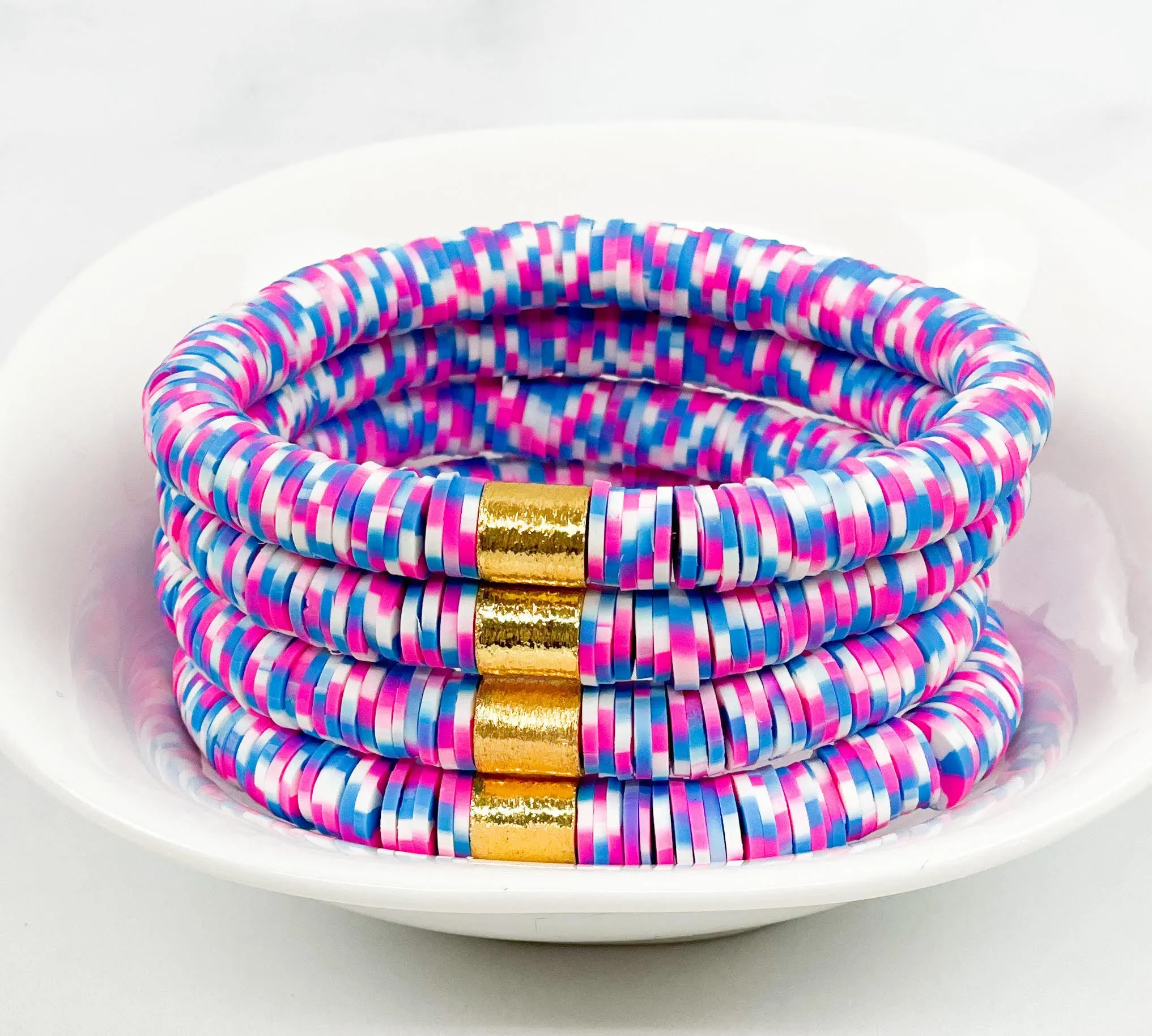 Heishi Color Pop Bracelet Sprinkles Multi