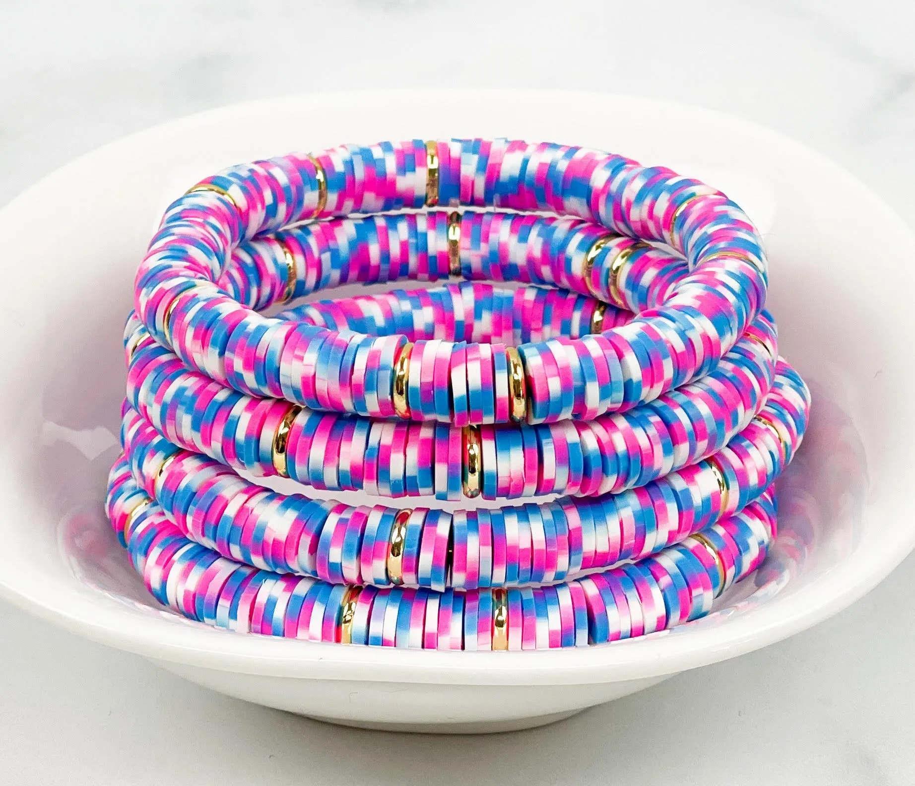 Heishi Color Pop Bracelet Sprinkles Multi