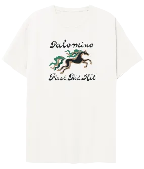 Horse Illustration White T-Shirt