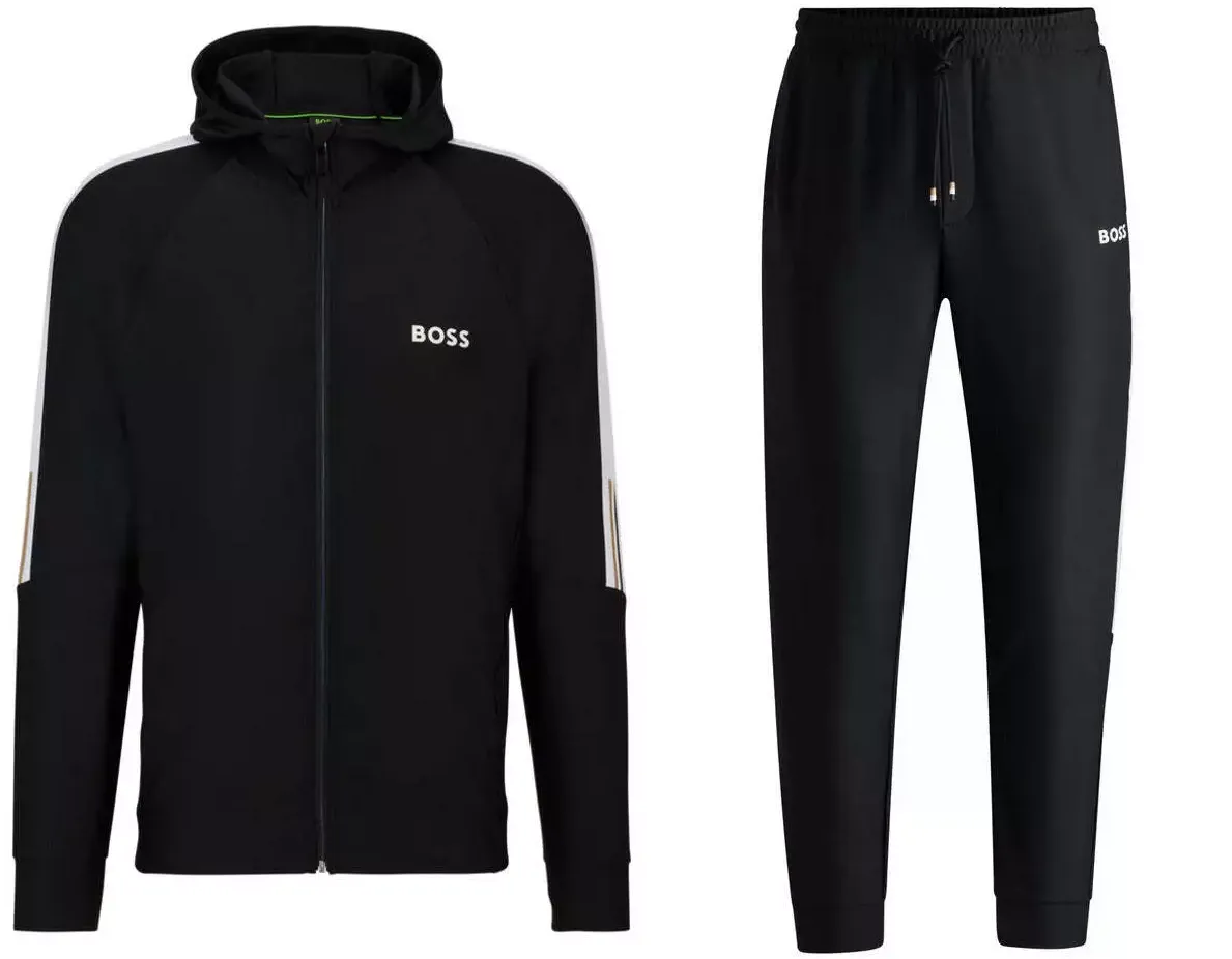 Hugo Boss 50506162-001/50506163-001 Black Tracksuit