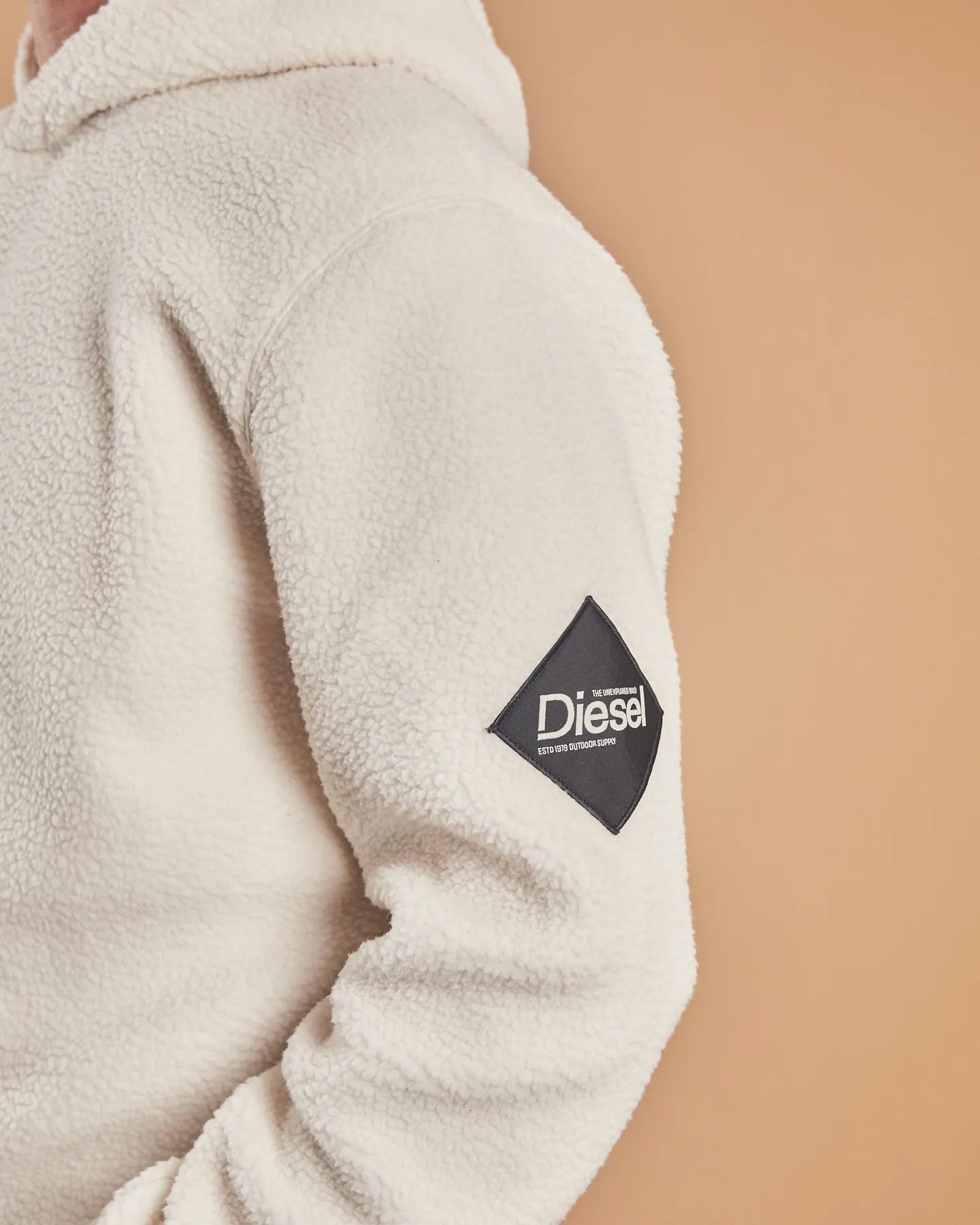 Iceberg Fleece Hoodie Clay Ivory