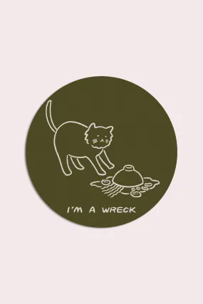 I'm A Wreck (Soup) Vinyl Sticker