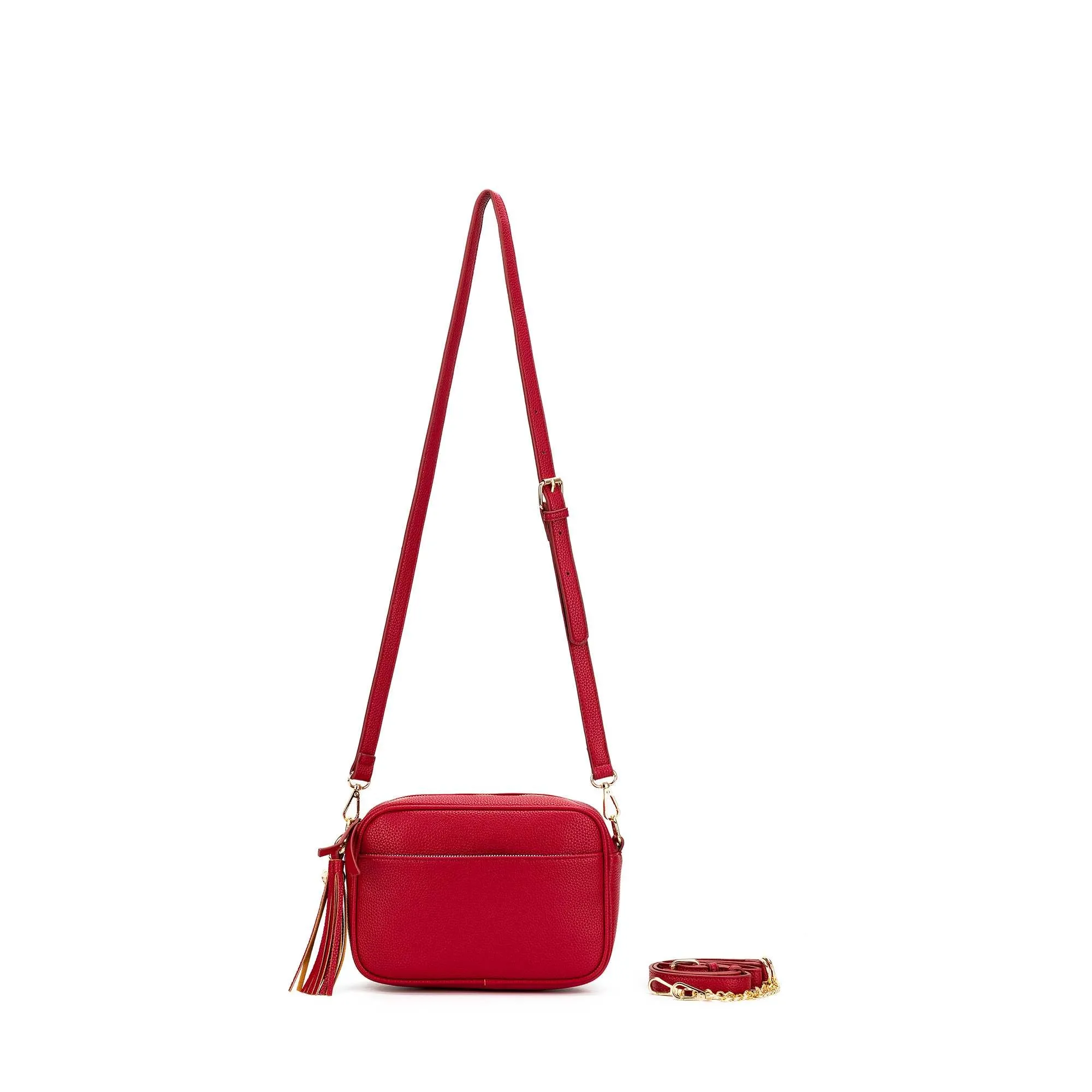 Indie Raspberry Crossbody Bag