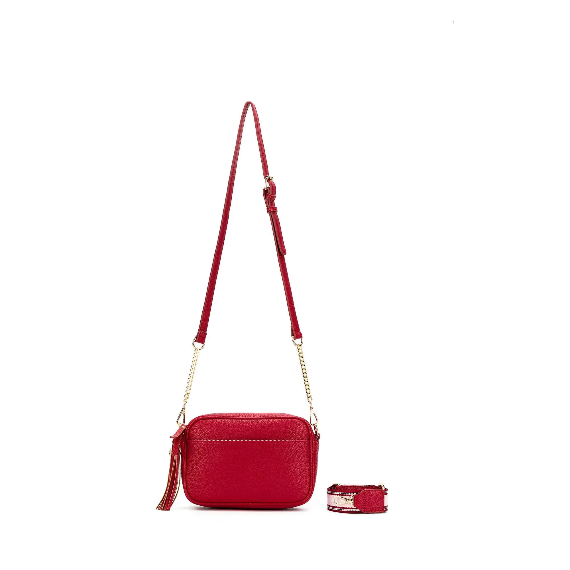 Indie Raspberry Crossbody Bag