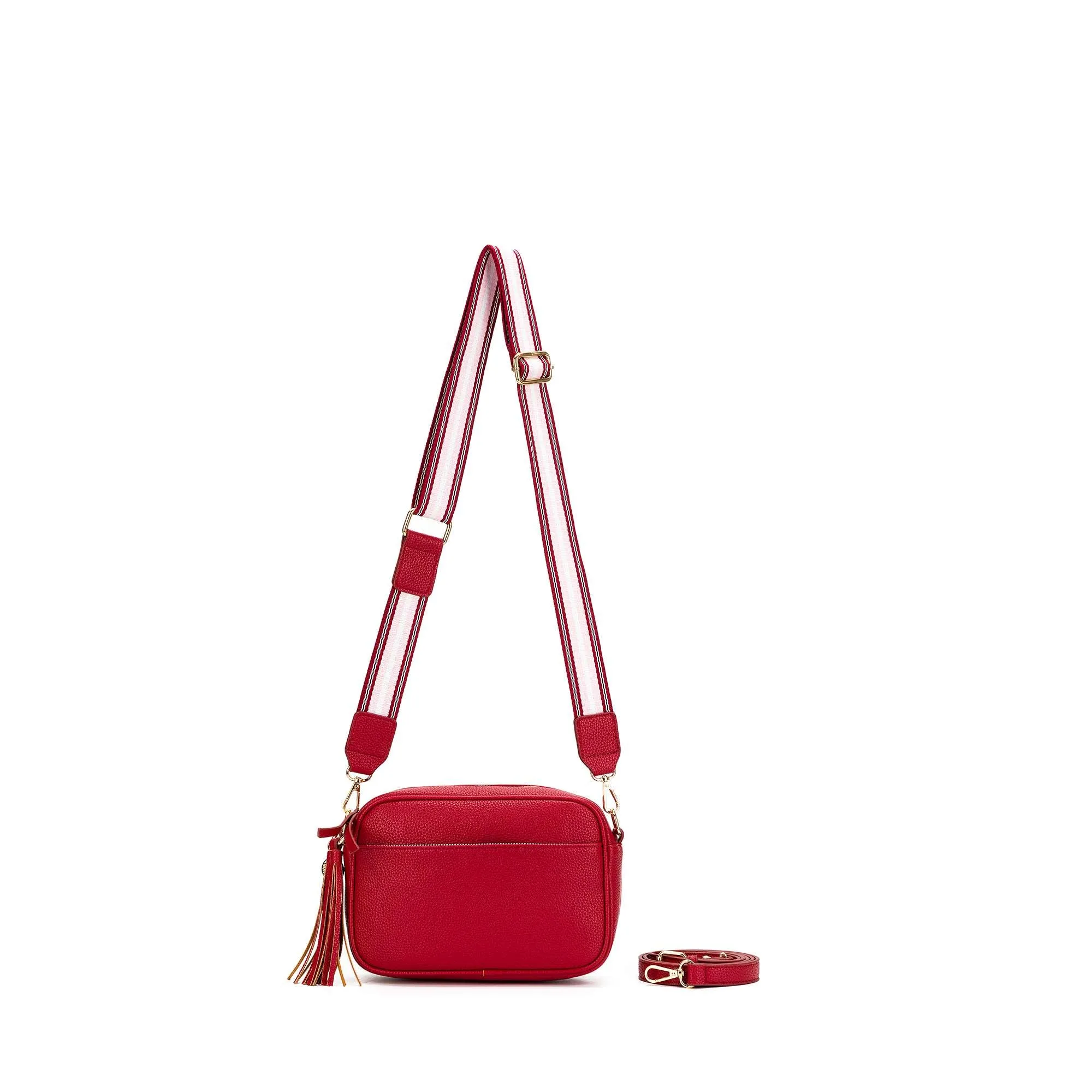 Indie Raspberry Crossbody Bag