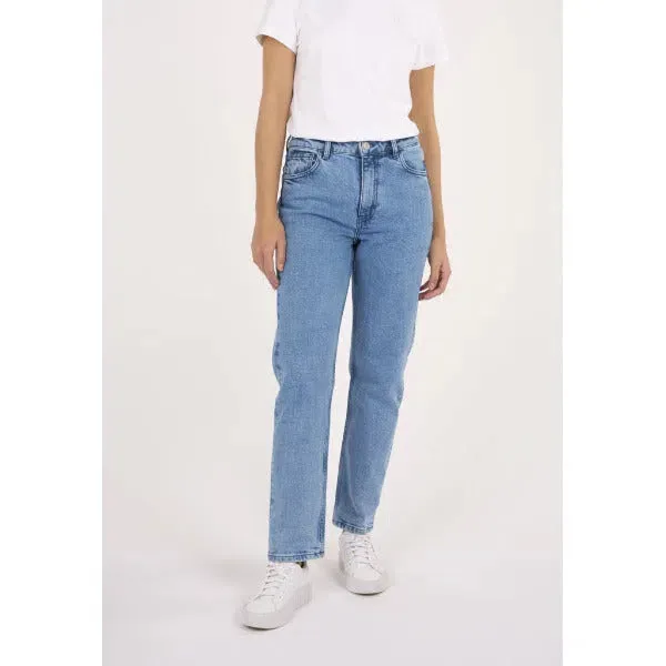 Iris - Mom Fit Straight Jeans