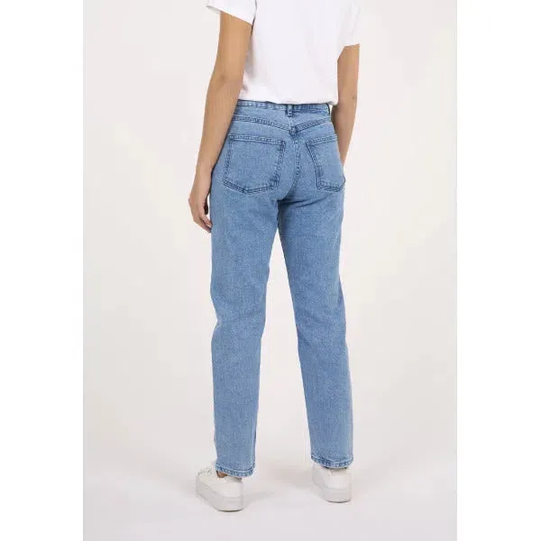 Iris - Mom Fit Straight Jeans