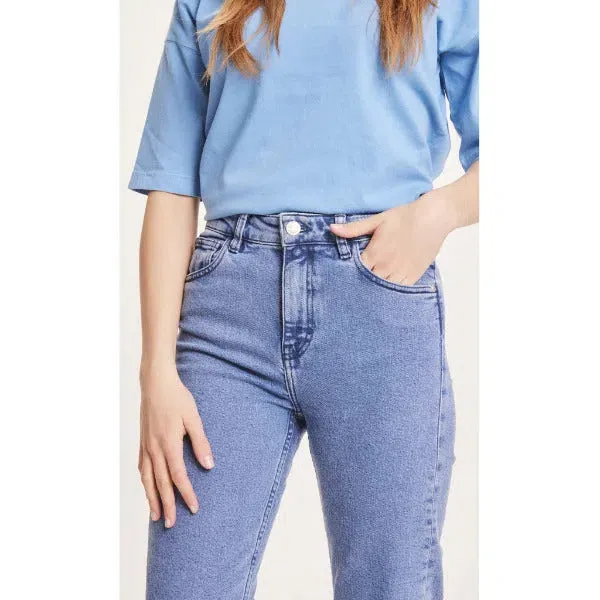 Iris - Mom Fit Straight Jeans