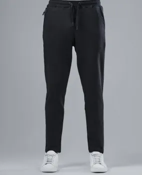 JOGGER WAIST SWEATPANTS  - BLACK