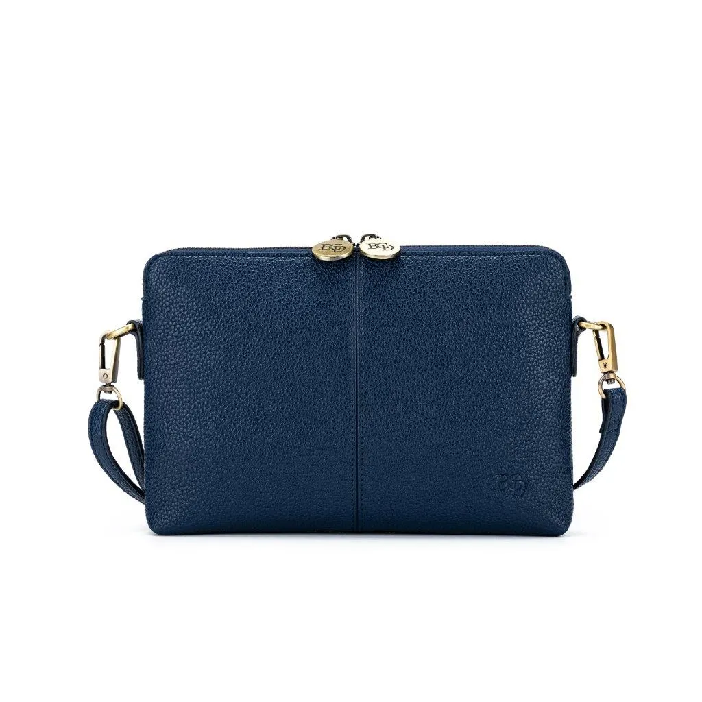 Kiara Navy Crossbody/Clutch