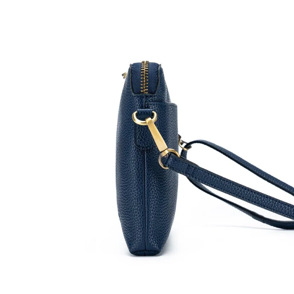 Kiara Navy Crossbody/Clutch