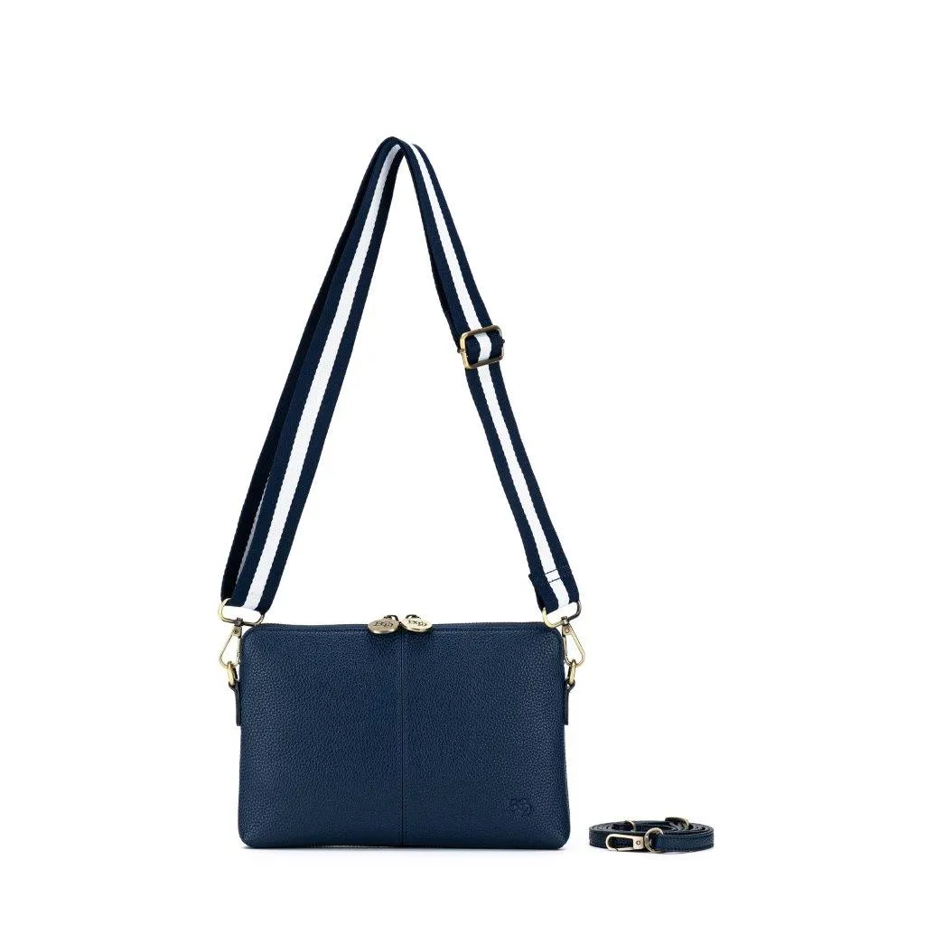 Kiara Navy Crossbody/Clutch