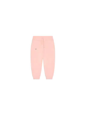 Kids Merino Wool Track Pants—pearl pink