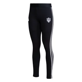 Ladies Indiana Hoosiers Adidas Tight Pants