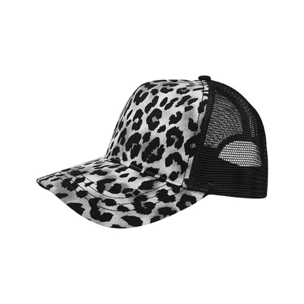 Leopard Print Trucker Hats: Bold & Trendy Fashion Accessory