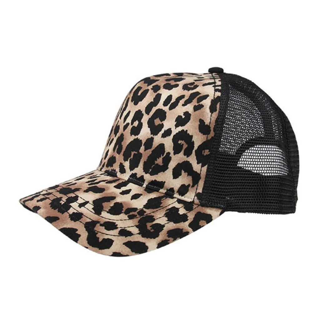 Leopard Print Trucker Hats: Bold & Trendy Fashion Accessory