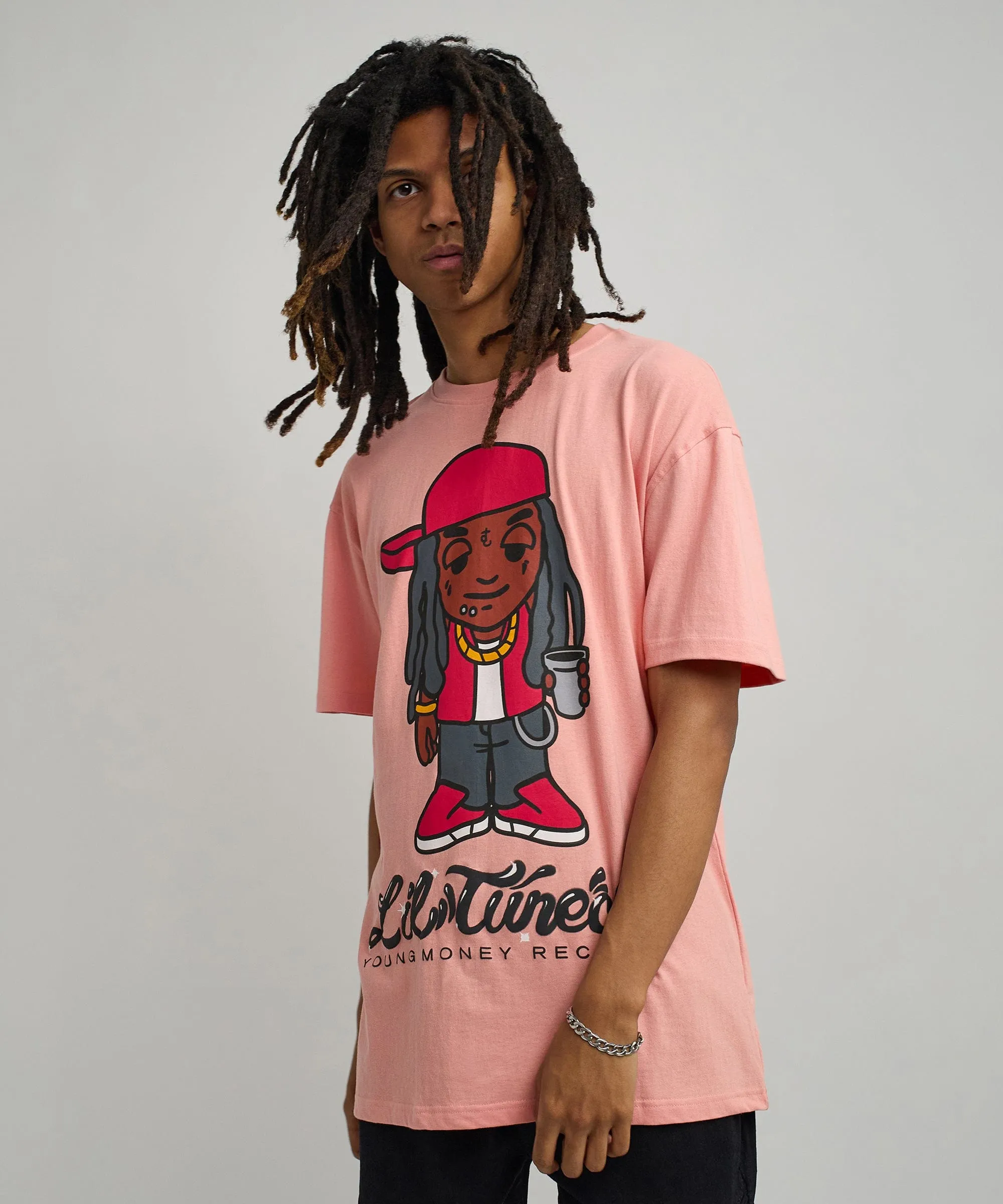 Lil Wayne Tunechi Short Sleeve Tee - Pink