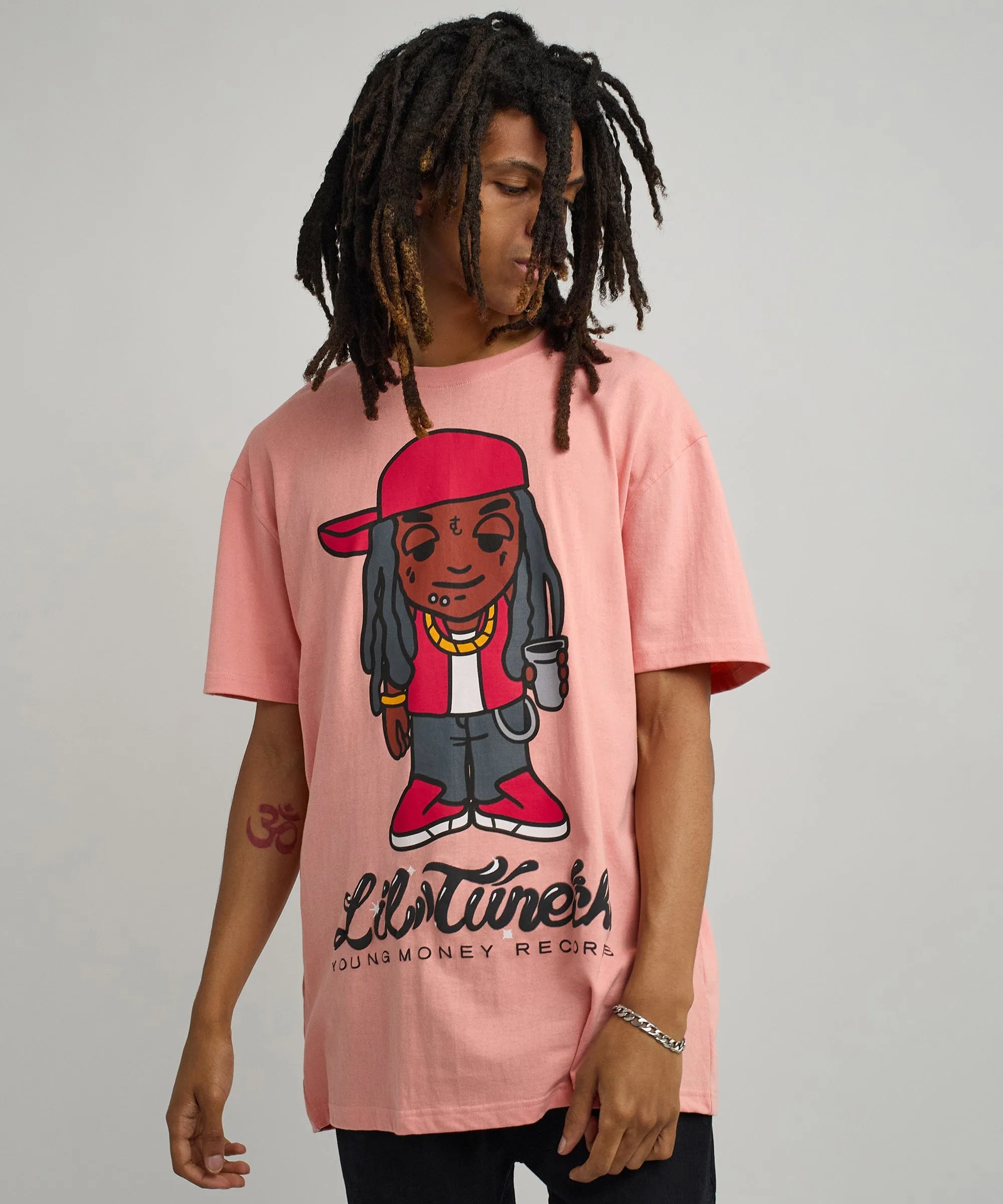 Lil Wayne Tunechi Short Sleeve Tee - Pink