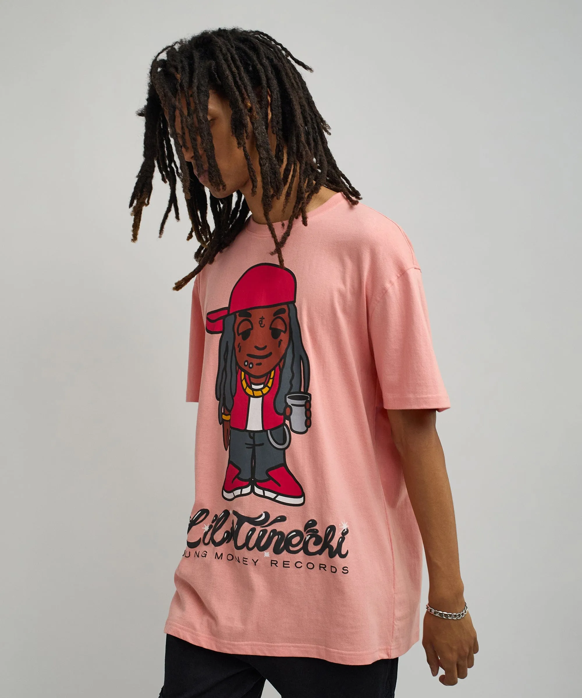 Lil Wayne Tunechi Short Sleeve Tee - Pink