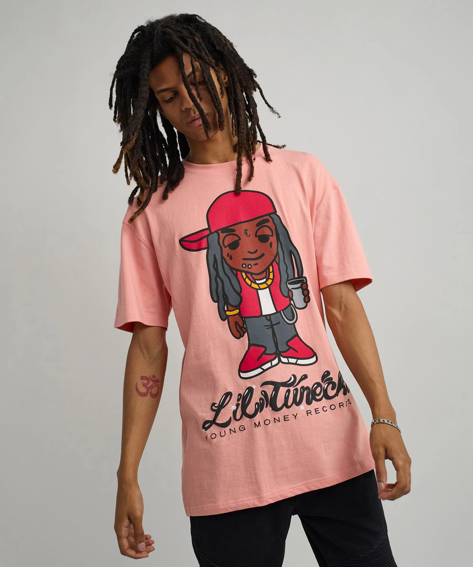 Lil Wayne Tunechi Short Sleeve Tee - Pink