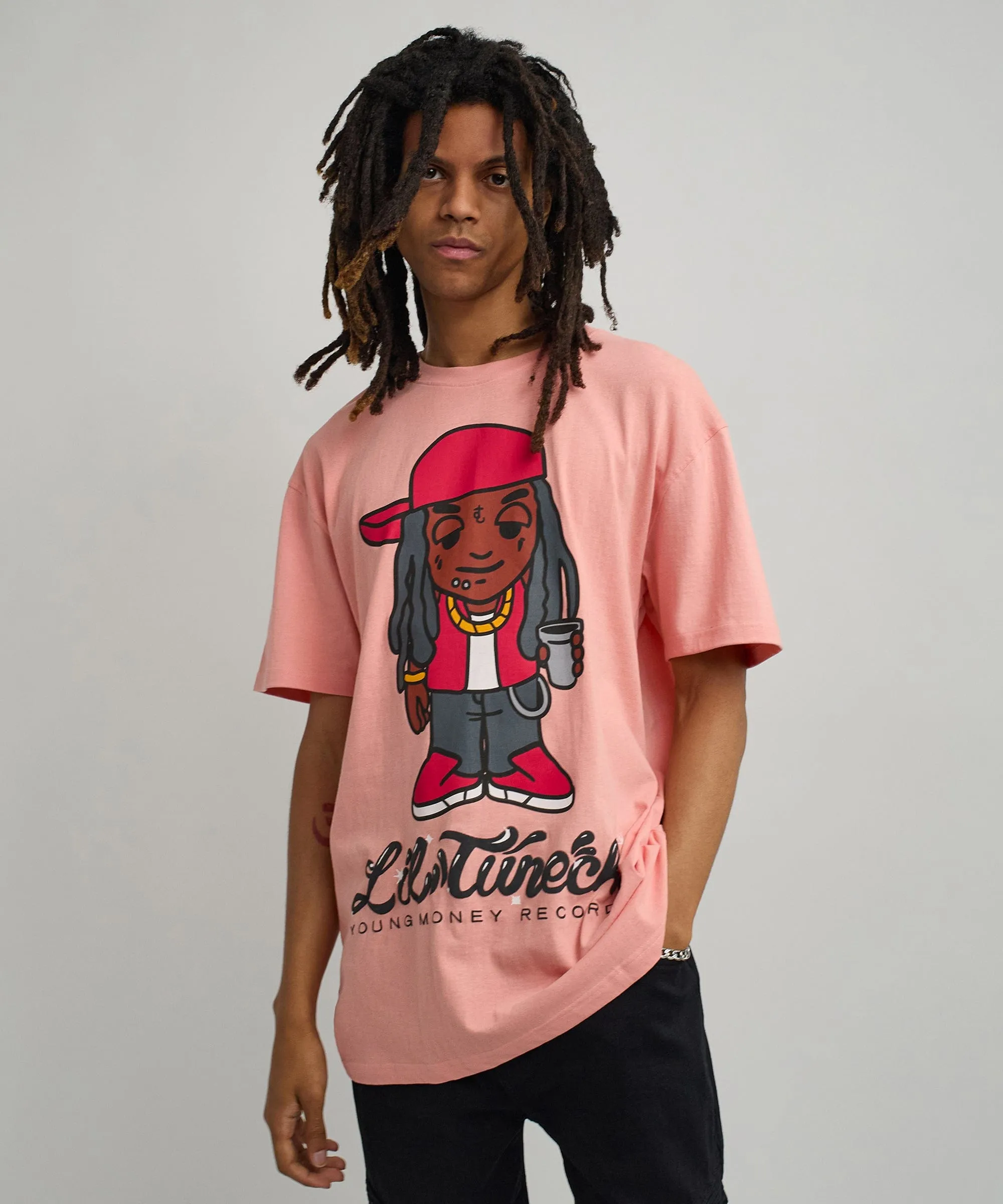 Lil Wayne Tunechi Short Sleeve Tee - Pink