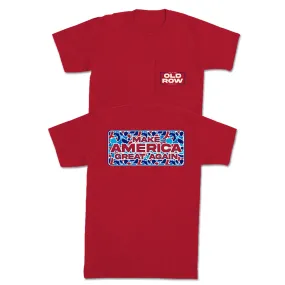 MAGA Camo Pocket Tee