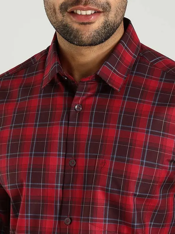 Men Checked Full Sleeve Cotton Shirt