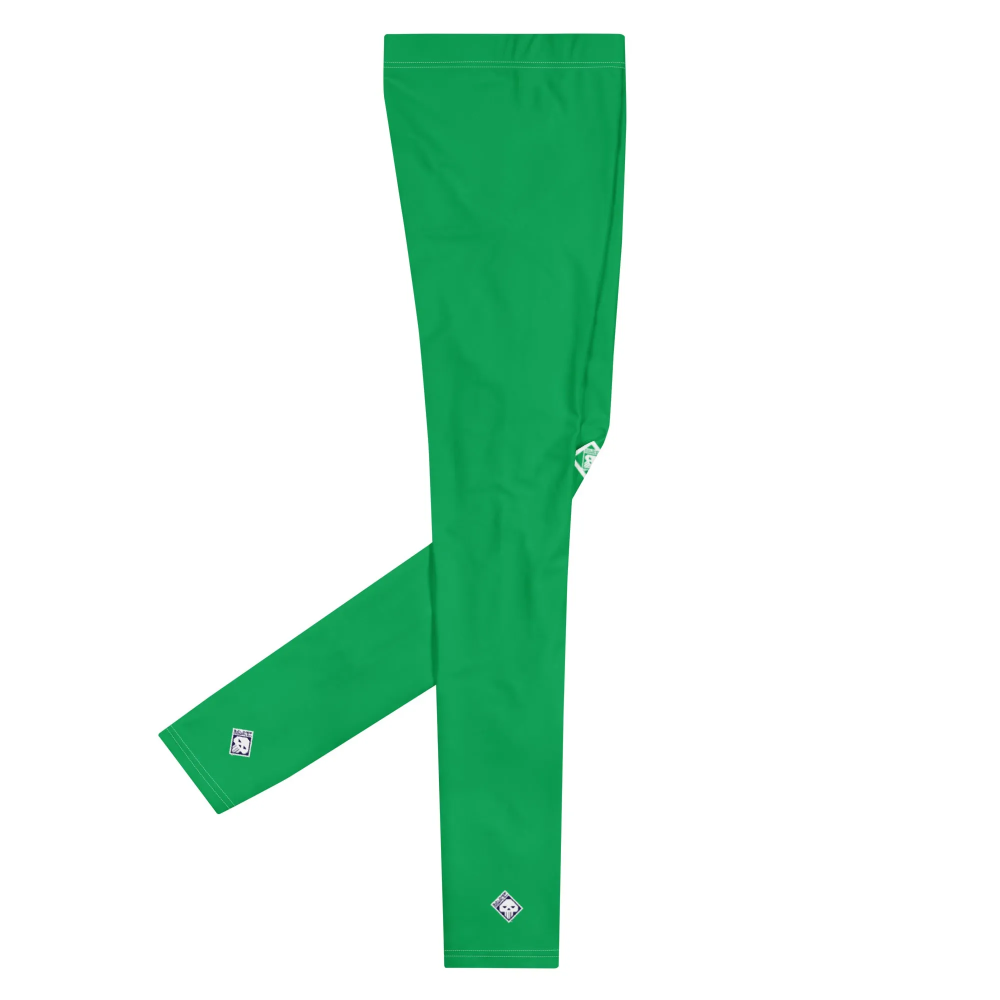 Men's Athletic Workout Leggings For Jiu Jitsu 009 - Jade