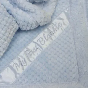 Mini My First Blankie - Blue