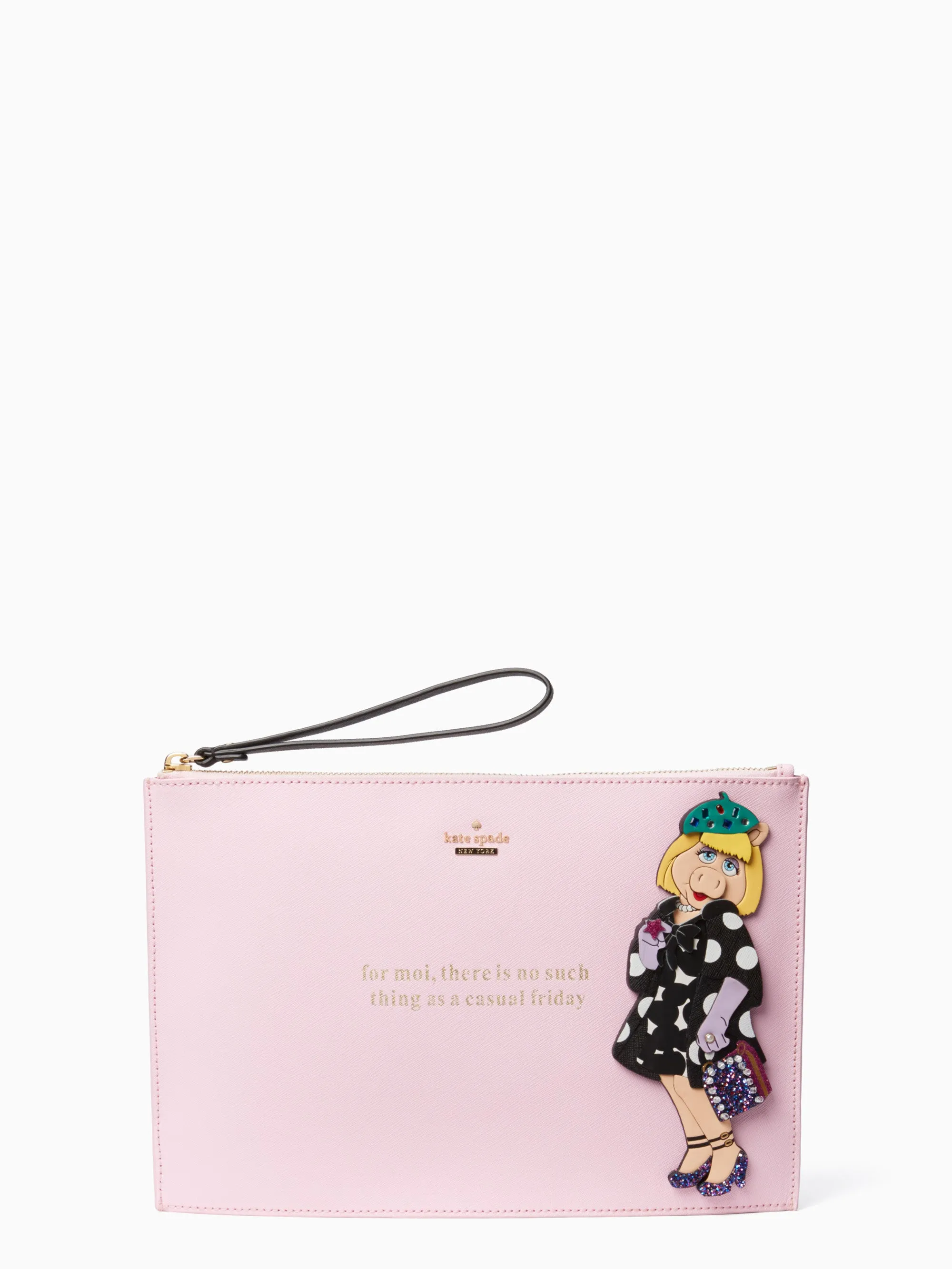 Miss piggy collection by kate spade new york britta handbag