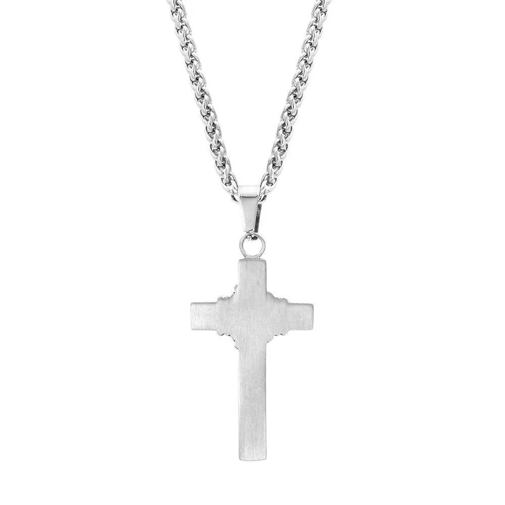 Montana Silversmiths Rope Wrapped Cross Necklace