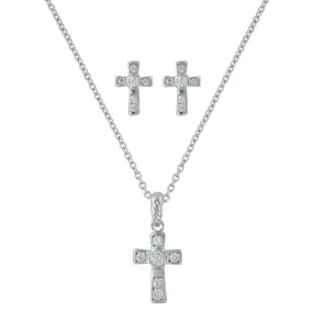 Montana Silversmiths Women's Cross Jewelry Set