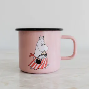 Moominmamma Retro Mug Pink 3,7 dl - Muurla