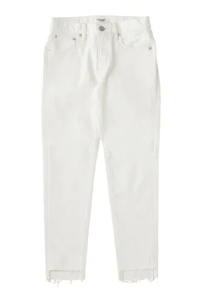 Moussy Denim Buffalo Skinny Jeans in White