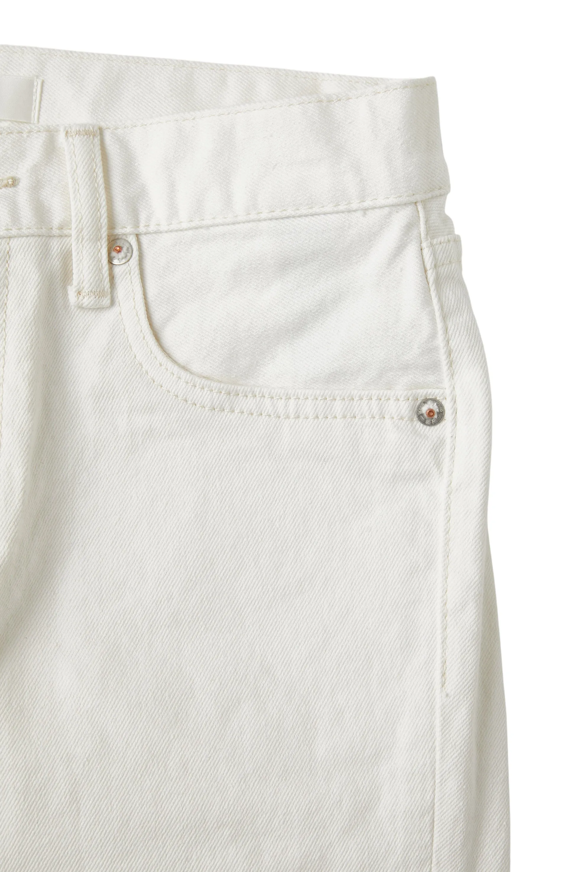 Moussy Denim Buffalo Skinny Jeans in White