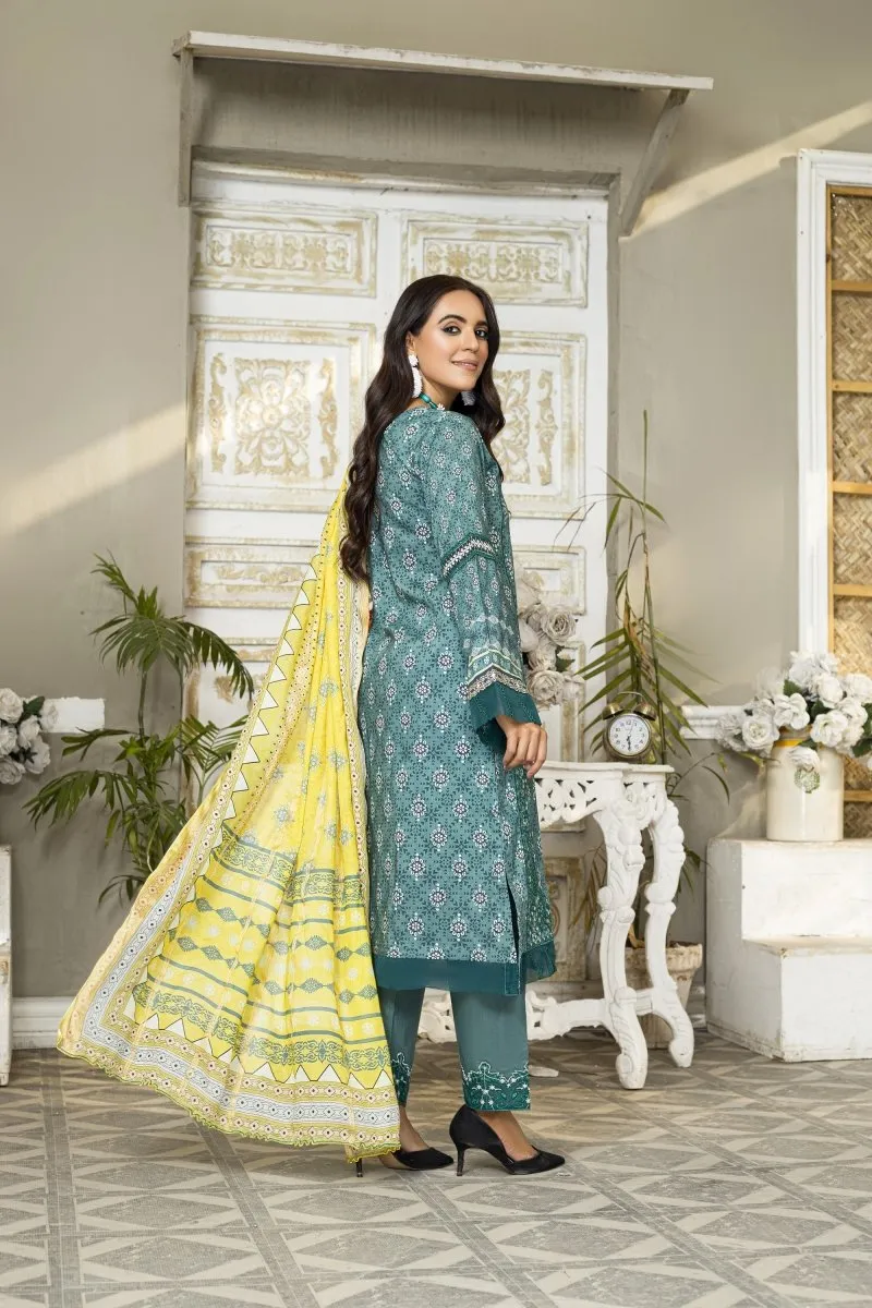 Munira Lawn 3 Piece Suit MUN485